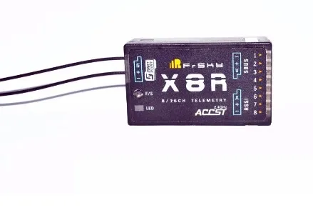 Приемник FrSky ACCST X8R 8/16ch для XJT, Taranis X9DPlus, Horus X12S, SMARTPORT и SBUS