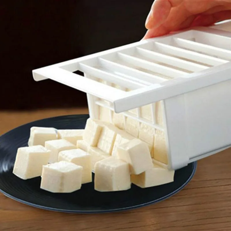 DIY Tofu в кубики ящик для устройства формы не складывающиеся соевые пресс кухонный
