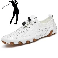 new mens golf shoes classic outdoor comfortable golf training sneakers xl 38 47 mens golf trainer leather shoes black white