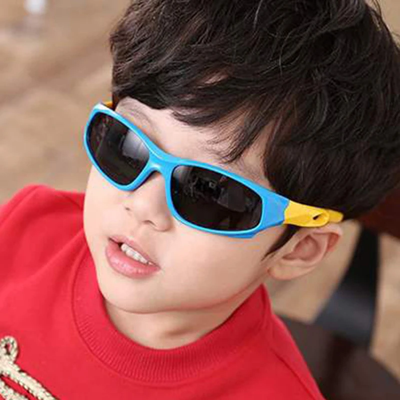 DOISYER High quality stylish eco-friendly in bulks glasses cycling little girl boy kids sports sunglasses