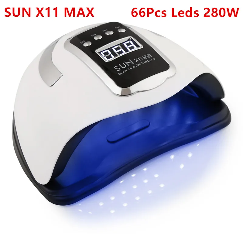 УФ-лампа SUN X11 MAX светодиодный сушки гель-лака с датчиком движения - купить по