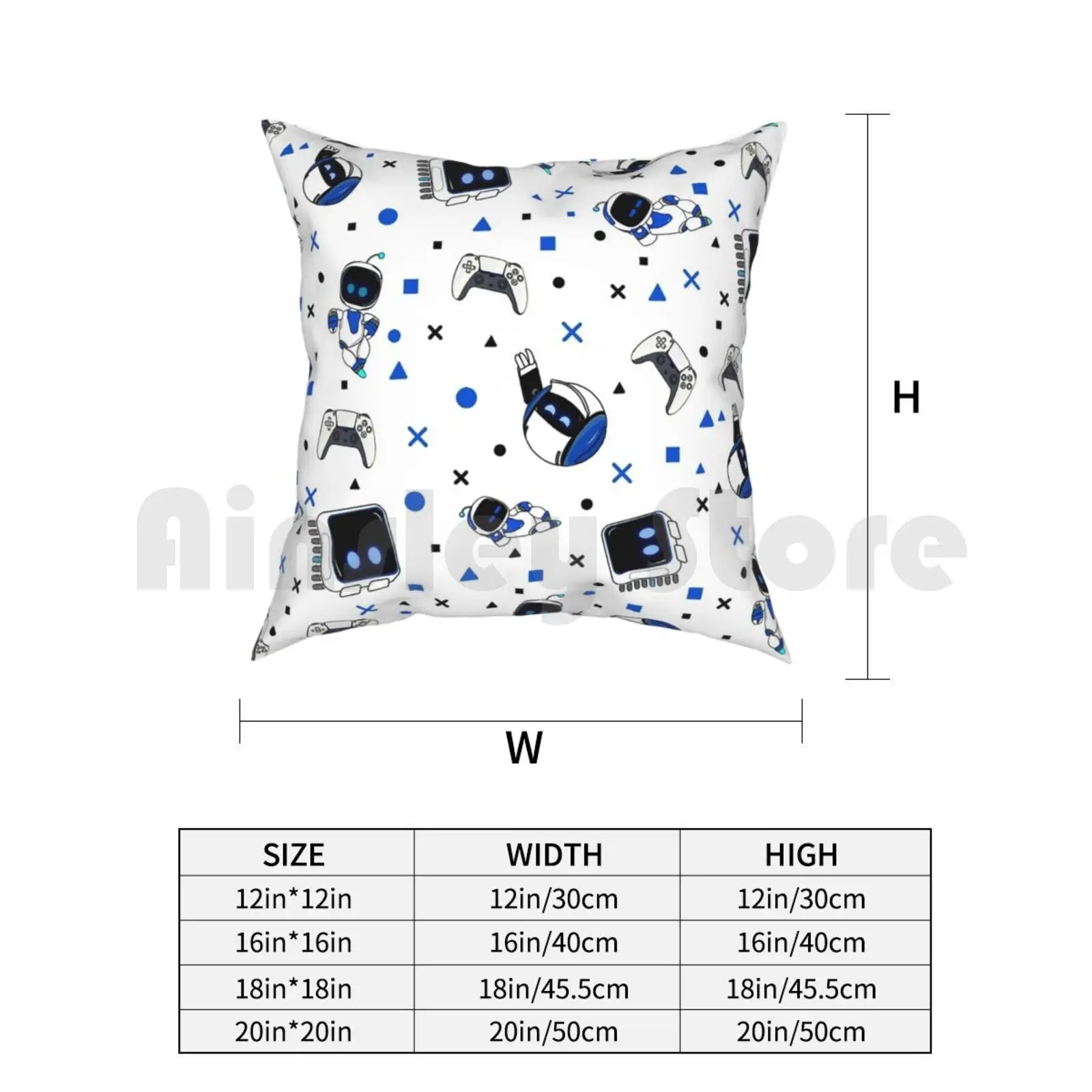 Подушка Astrobot And Friends