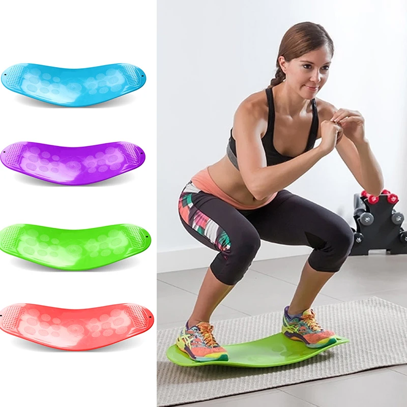 

Fitness twister balance board Trainer aerobic indoor exercise simply fit wobble board Yoga balance home fitness board equipment