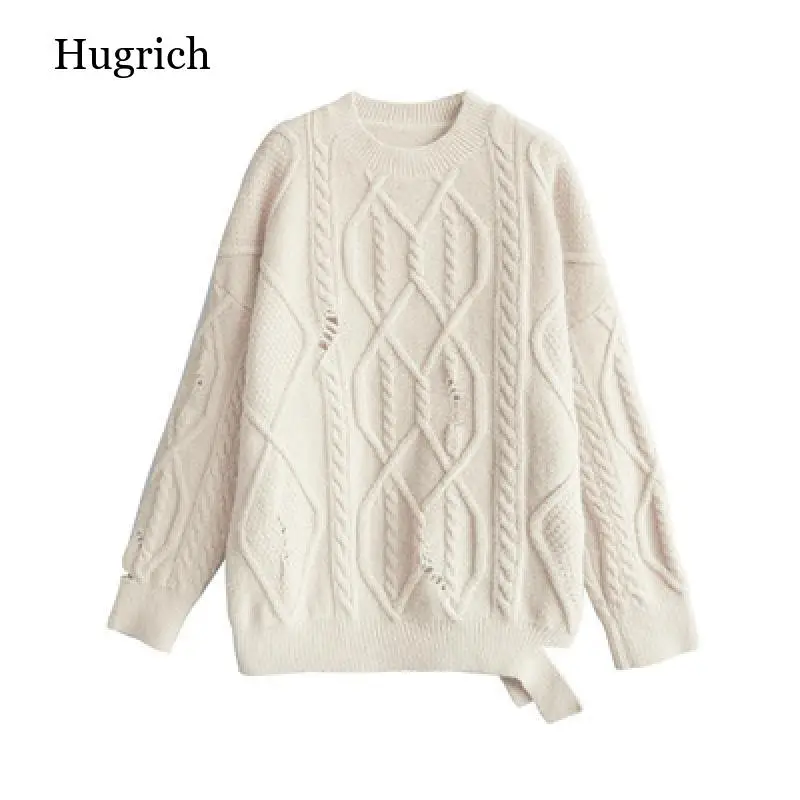 

Rose red twist sweater Korean fashion cardigan women's fashion stitching round neck button sweater long-sleeved shirt winter wom