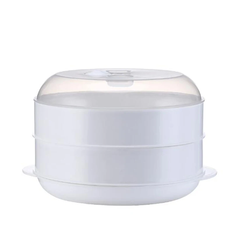 1 шт. Паровая корзина микроволновый пищевой отпариватель без бисфенола А