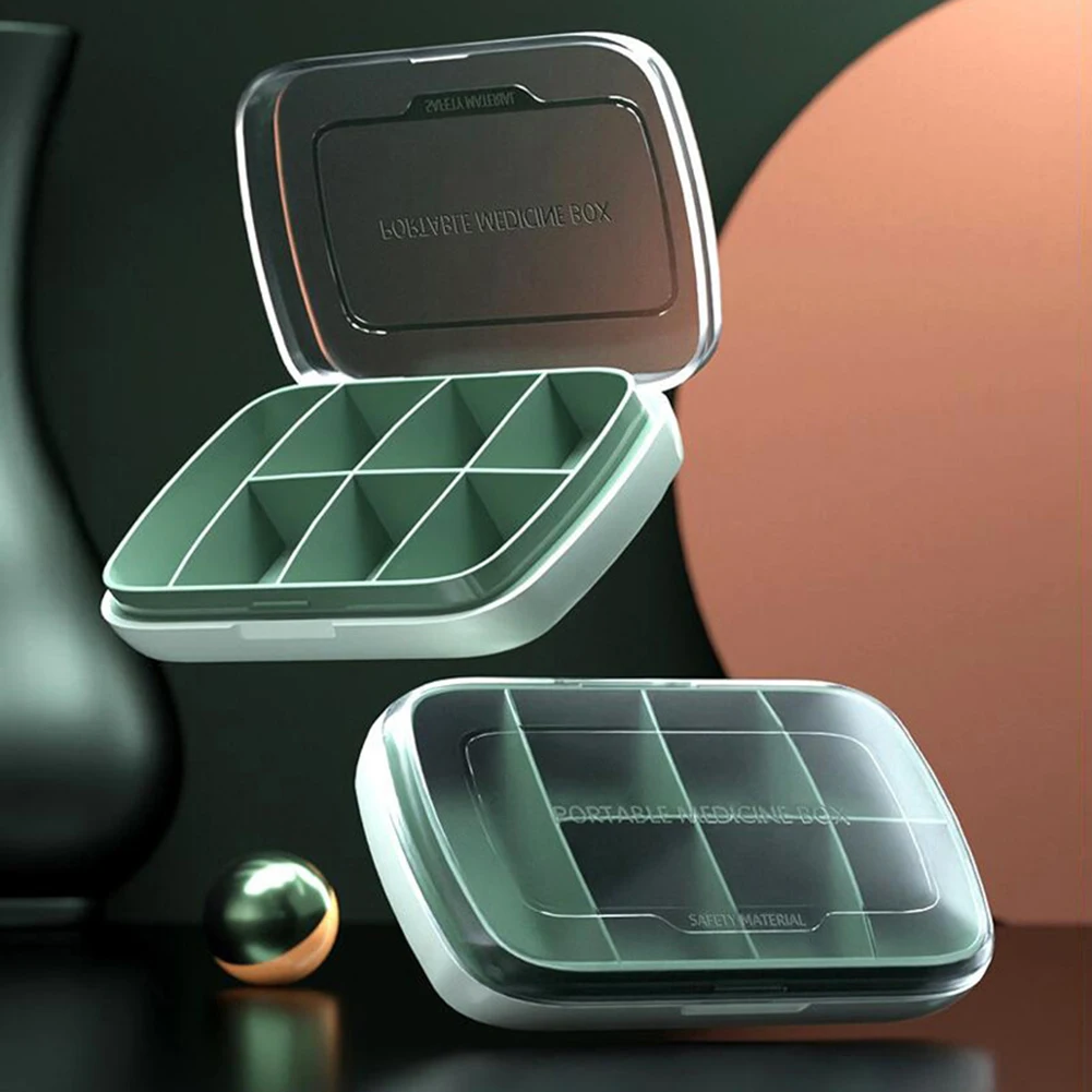 

Portable Pill Box Store Mini Medicine Box Medicine Chest Box Storage Travel Tablets Case Vitamins Plastic Organizer