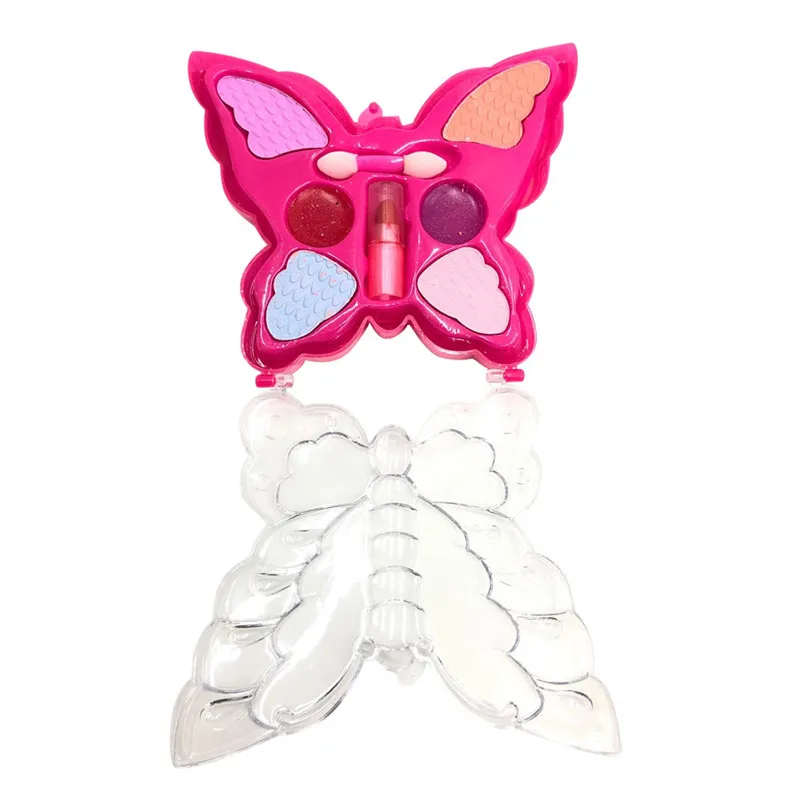 Детский косметический набор креативная коробка для макияжа принцессы бабочки
