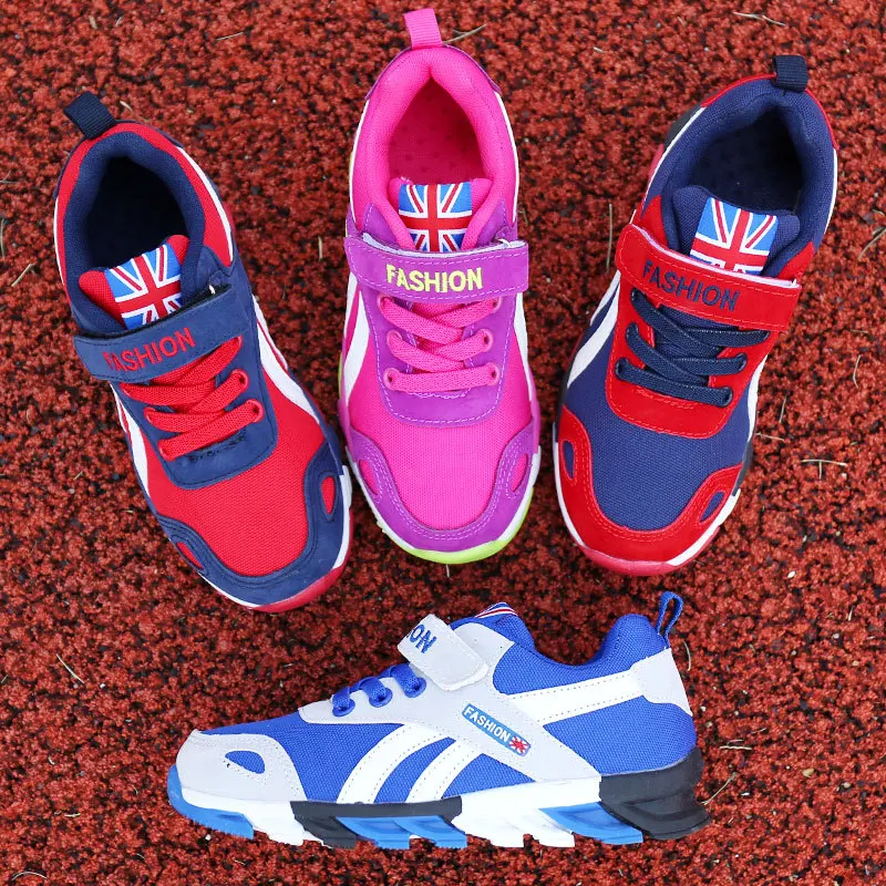 

Kids Shoes for Baby Boys Nubuck Leather and Breathable Air Mesh Inside Sneakers for Baby Girls Outdoor Sports Shoes for Children