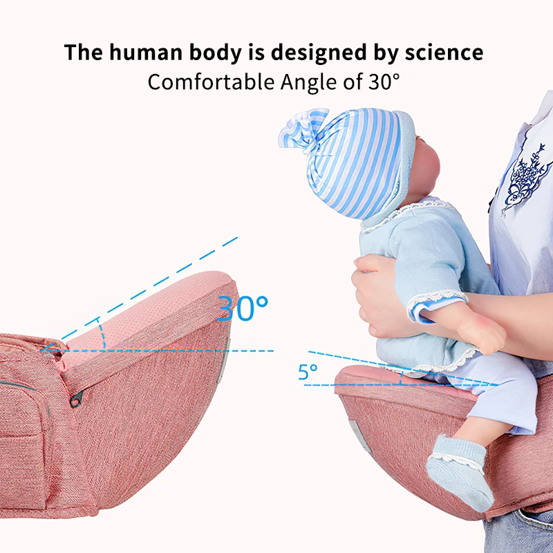 

Exquisite Baby Carrier Waist Stool Bag Walkers Sling Belt Backpack Multifunctional 0-48M Ergonomic Hipseat Infant Adjustable