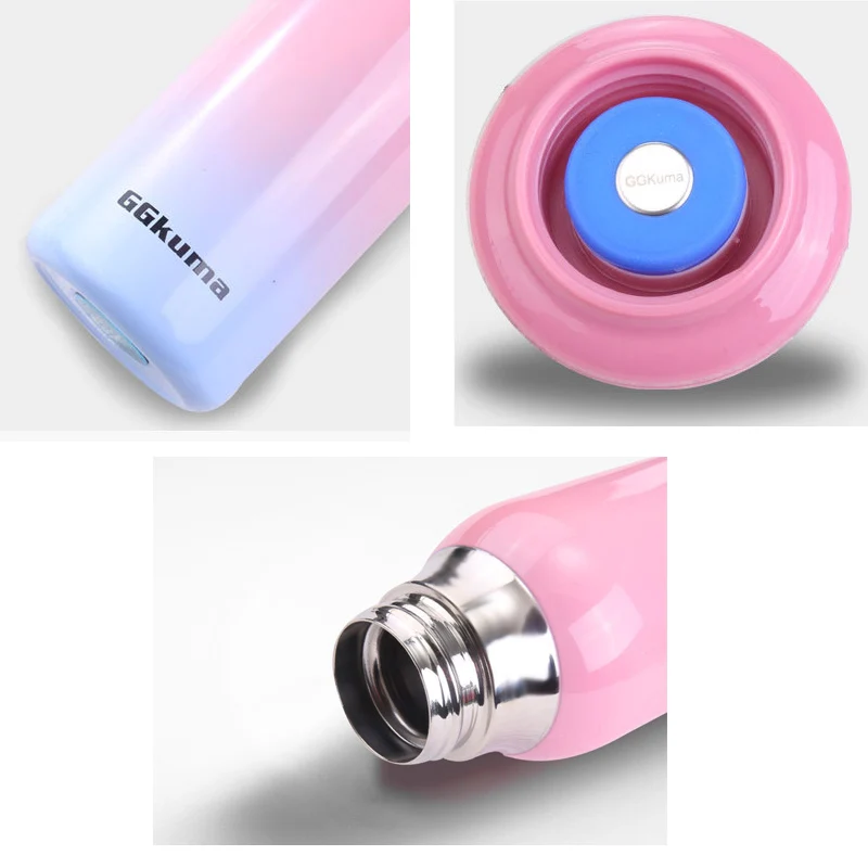 Короткие вакуумные фляжки кружки из нержавеющей стали портативные бутылки для