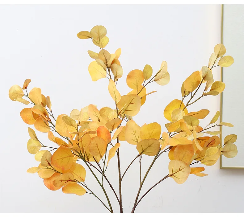 

Simulation plant eucalyptus leaf simulation flower home wedding home decoration potted green plants photography props ornaments