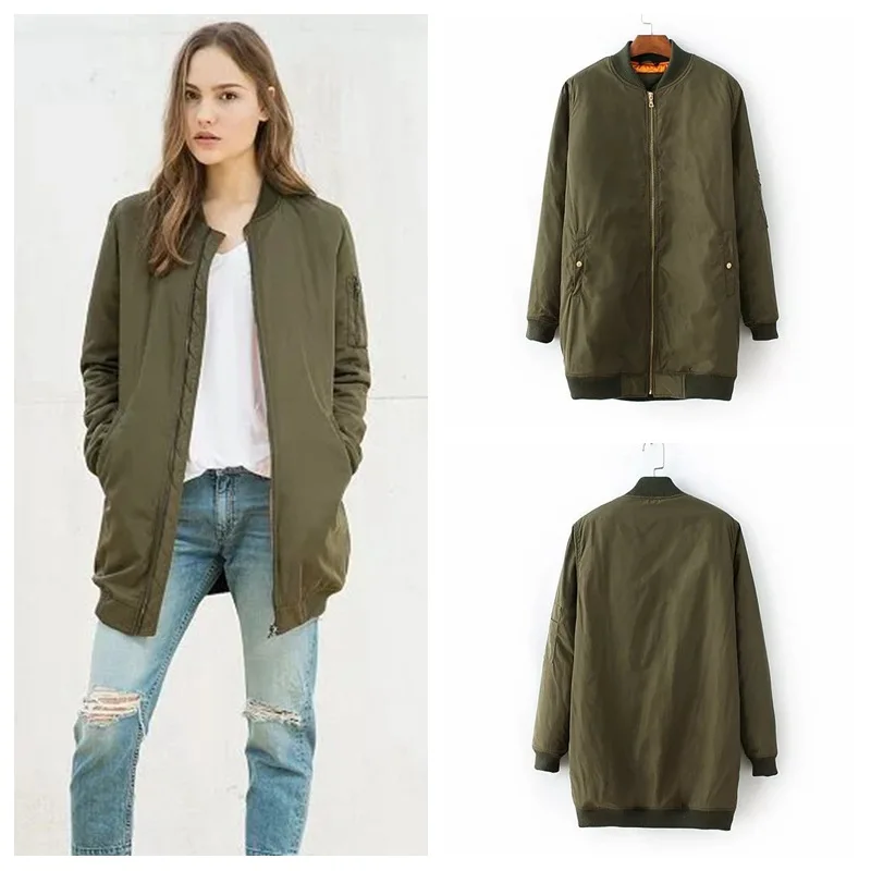 Женская универсальная приталенная куртка средней длины в европейском и