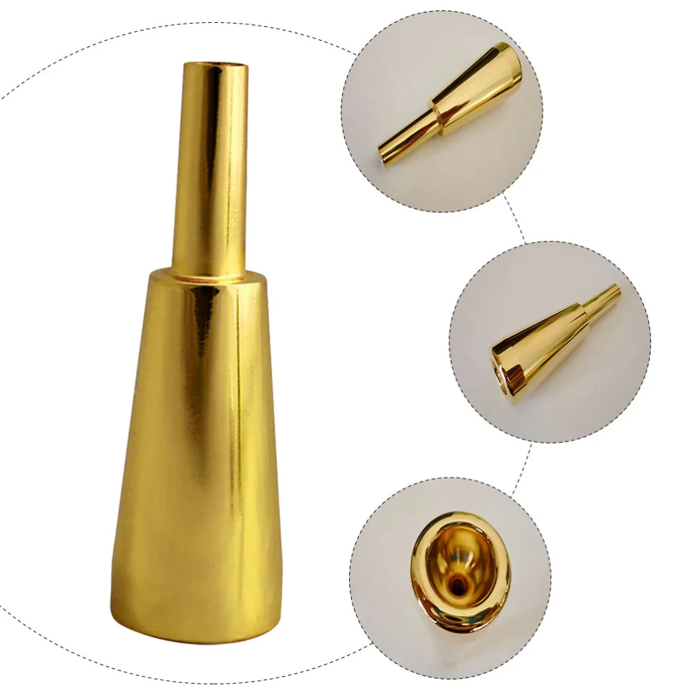 

Size Golden-Plated Trumpet Mouthpiece Durable Wind Instrument Accessories