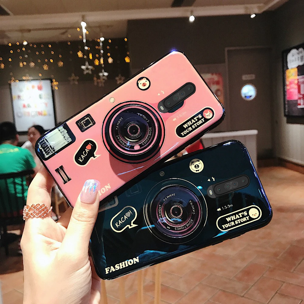 Новый чехол для камеры Xiaomi Redmi K30 K20 Pro Mi 9T Mi9T задняя крышка роскошный мягкий бампер