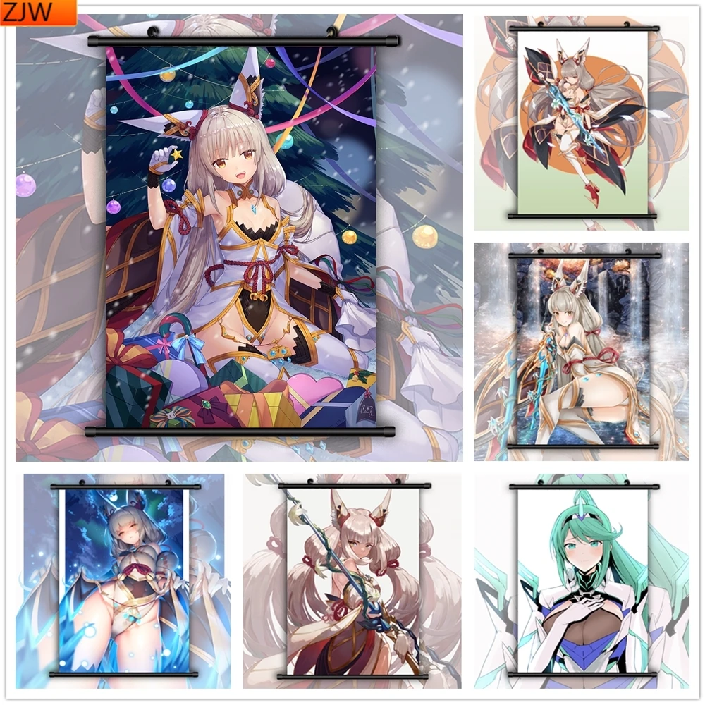 

5D DIY Xenoblade Chronicles 2 Niyah Pneuma Anime Diamond Embroidery Diamond Painting Diamond Mosaic Cross Stitch Kits Room Decor
