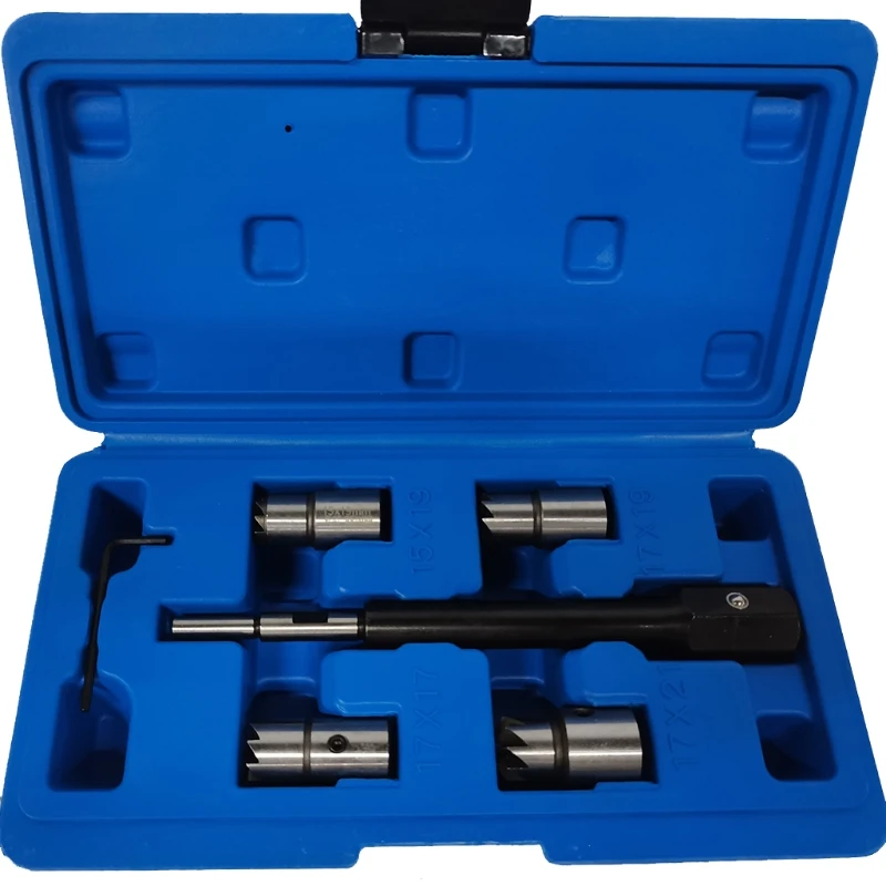 

Automobile Die-sel Fuel Injector Seat Cleaning Kit Auto Repair Tools Sturdy and Durable Repair Tool Kit Hand Tools
