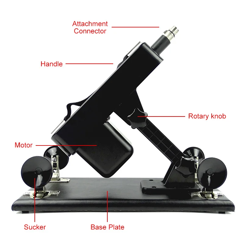 Секс машина для женской мастурбации Насосная с фаллоимитатором и насадками