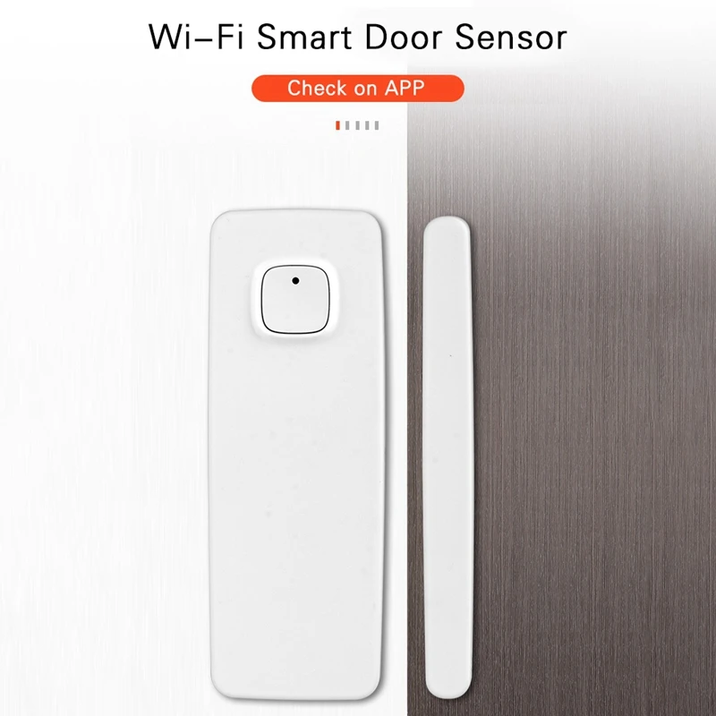 Датчик двери окна автоматизация Tuya Smart Life уведомления перезаряжаемая батарея
