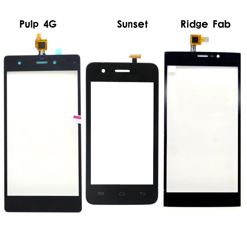 

Запасная панель сенсорного экрана дигитайзера для Wiko Pulp 4G Ridge Fab Sunset Запчасти для ЖК-дисплея