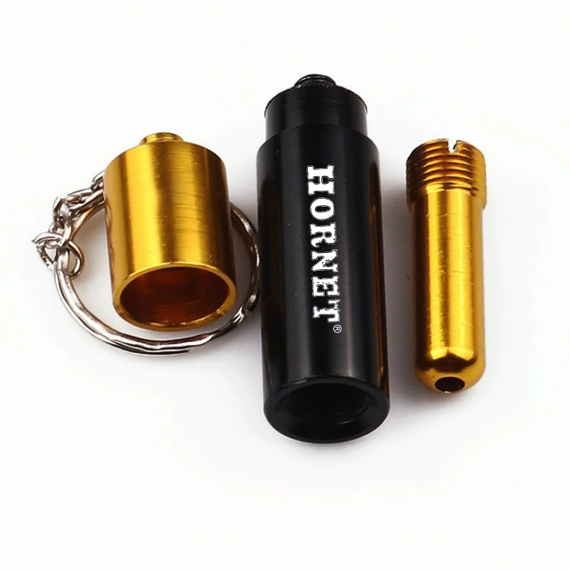 HORNET батарея стиль мини алюминиевая курительная трубка 60 мм Брелок Металл табака