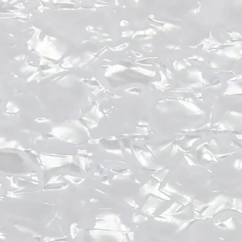 3Ply ПВХ с Бас-Гитара накладку Материал лист DIY Untrimmed 16.9X11.4X0.09 жемчужно-белый | Спорт