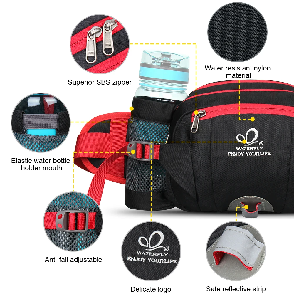 Хит продаж оптовая продажа пояс унисекс сумка для путешествий спортивная