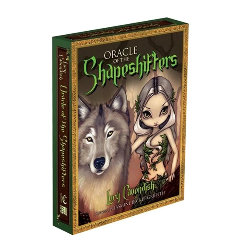 

45 Cards Deck Oracle of the Shapeshifters Full English Mysterious Divination Tarot Family Friend Party Board Game