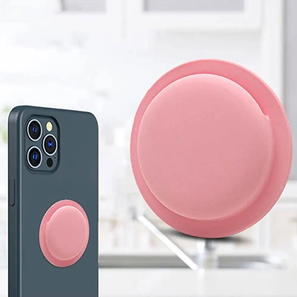 

For Apple Airtag Tracker Silicone Case Anti-lost Protective Sleeve Back Adhesive Mount Soft Cover For Airtags Accessories