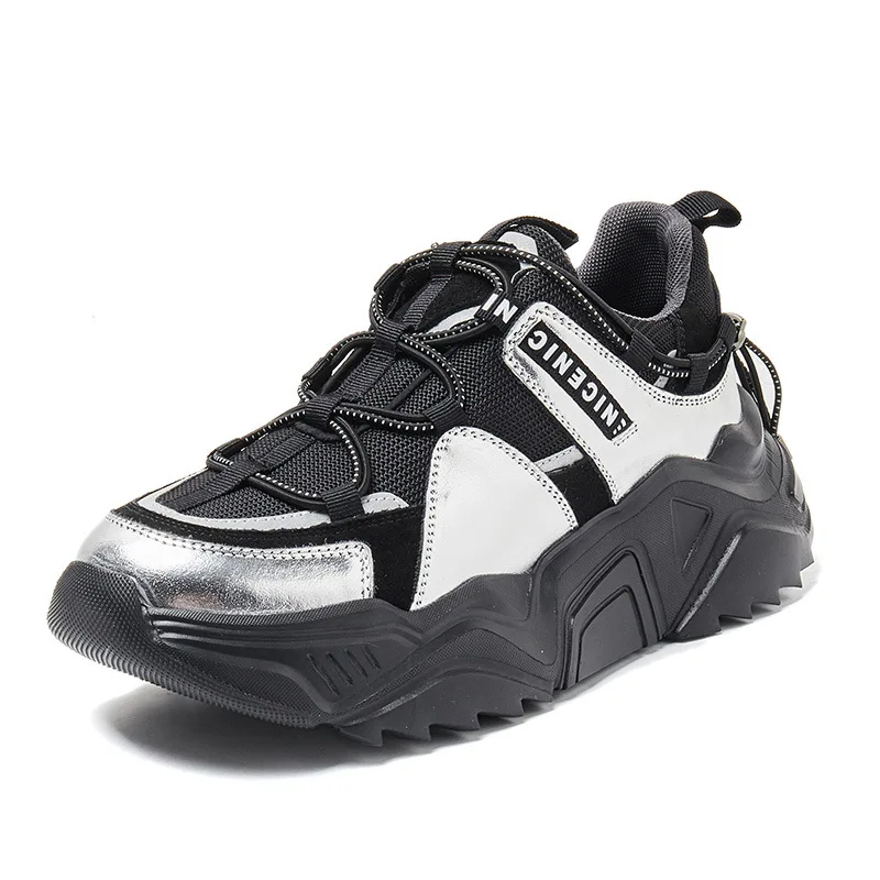 SWYIVY клин обувь Для женщин натуральная кожа Женские кроссовки 2020 Новинка весны