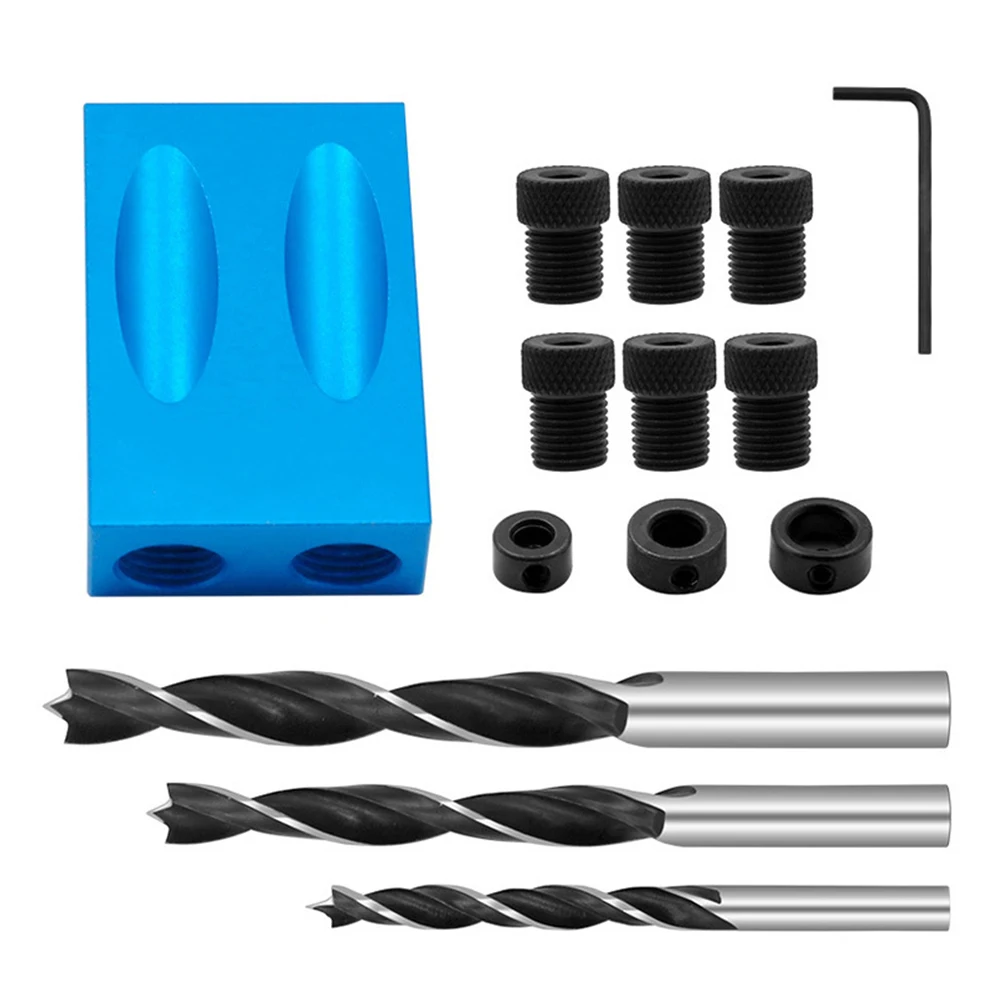 Карманный зажим для отверстий адаптер деревообработки столярное