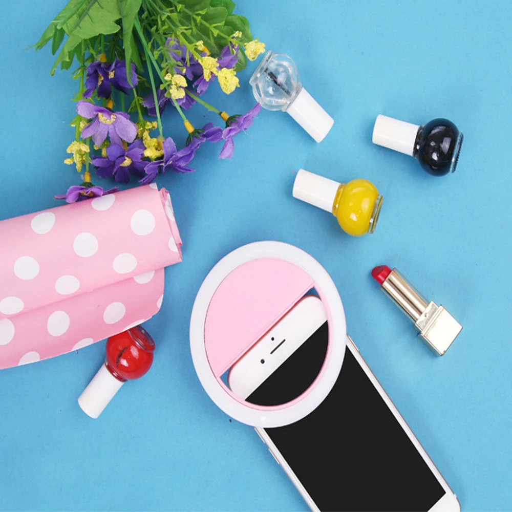 Универсальное светодиодное кольцо для селфи портативный мобильный телефон 36