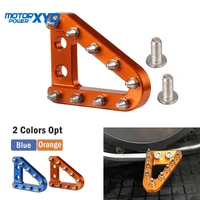 motorcycle cnc rear brake pedal step plate tip for ktm sx sxf xc xcf xcw xcfw exc excf for husqvarna tc te fc fe 125 530 2014