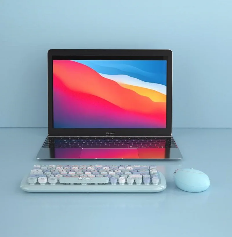 Miffy X MIPOW Беспроводная клавиатура мышь комбо для Desketop ноутбук с ковриком мыши 2 4G