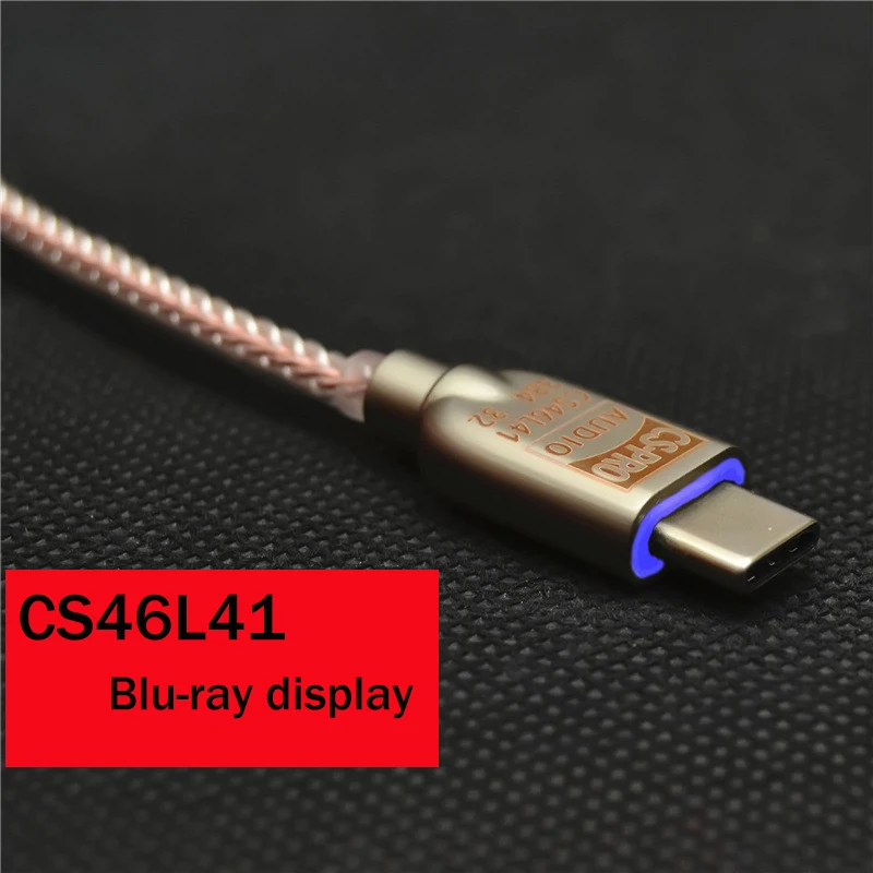 cs46l41 converter type c to 3 5mm hifi digital earphone amplifier decoding dac audio adapter wire for ipad android win10 call free global shipping