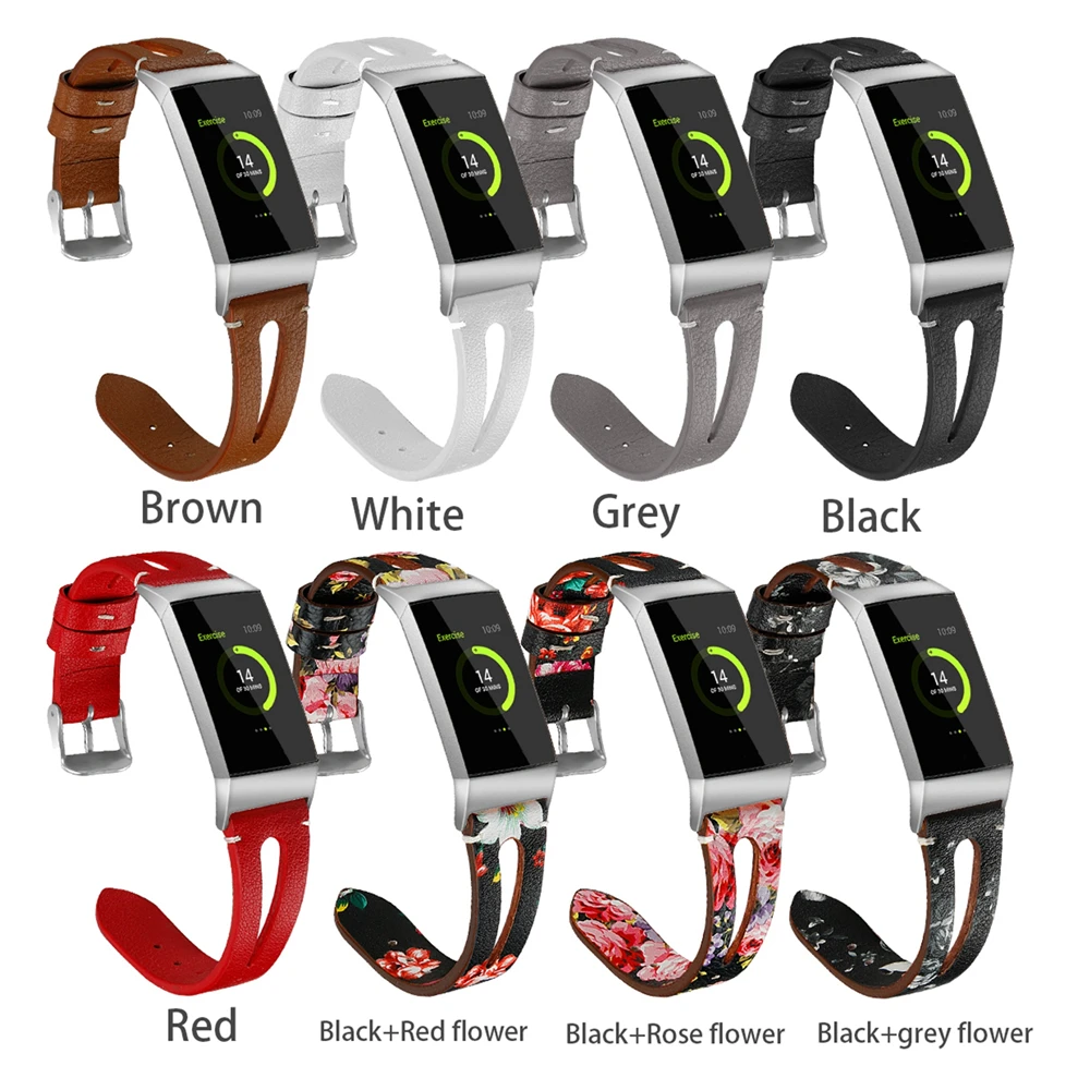 

Новый модный кожаный ремешок для Fitbit Charge 4/3, ремешок для спортивных смарт-часов, сменный Браслет, ремешок для наручных часов