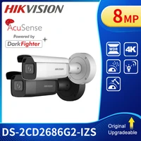 on stock original hikvision acusense security camera video surveillance 8mp poe 4k ds 2cd2686g2 izs varifocal zoom ip67 h 265