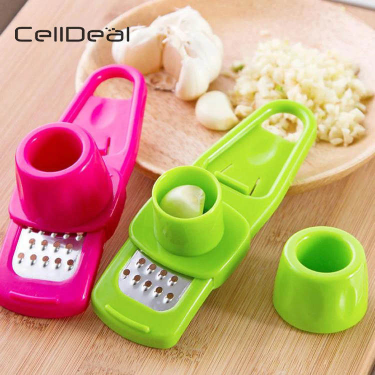 CellDeal 1 шт. функциональный чеснок имбирь бытовой шлифовальный пресс для чеснока