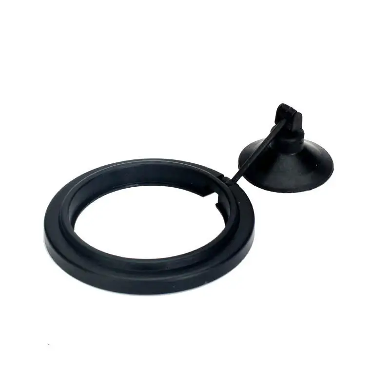 

New Aquarium Feeding Ring Fish Tank Station Floating Food Tray Feeder Square Circle Accessory Water Plant Buoyancy Suction Cup 2