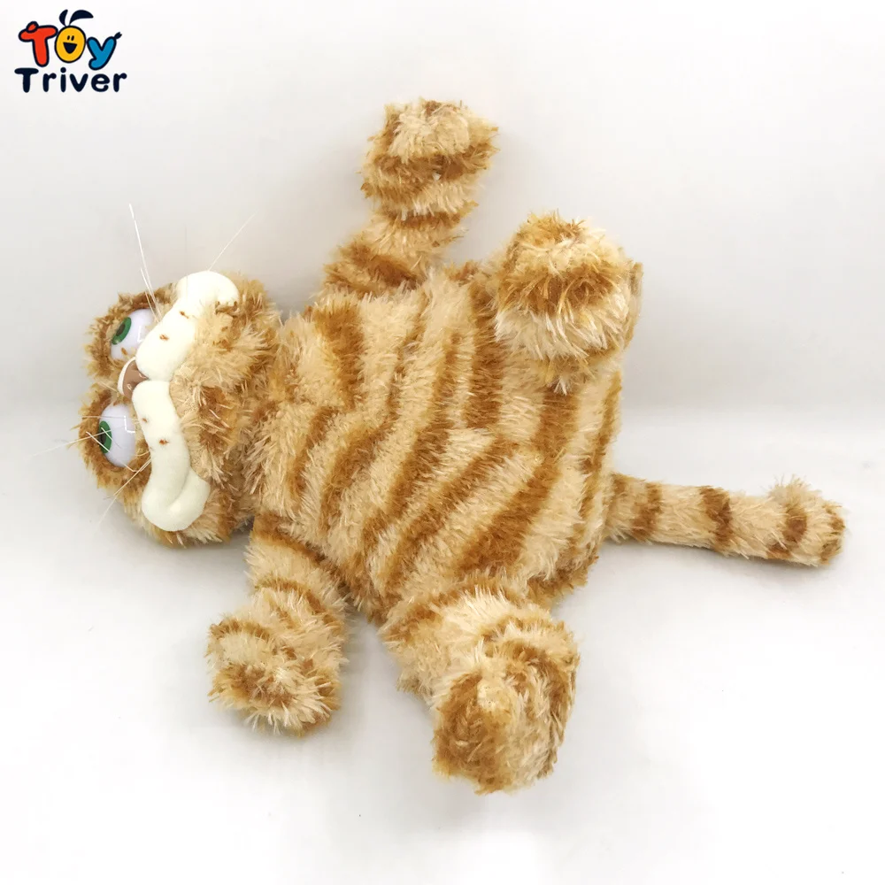 Милый толстый кот Garfield плюшевые игрушки мягкие животные кукла для малышей детей