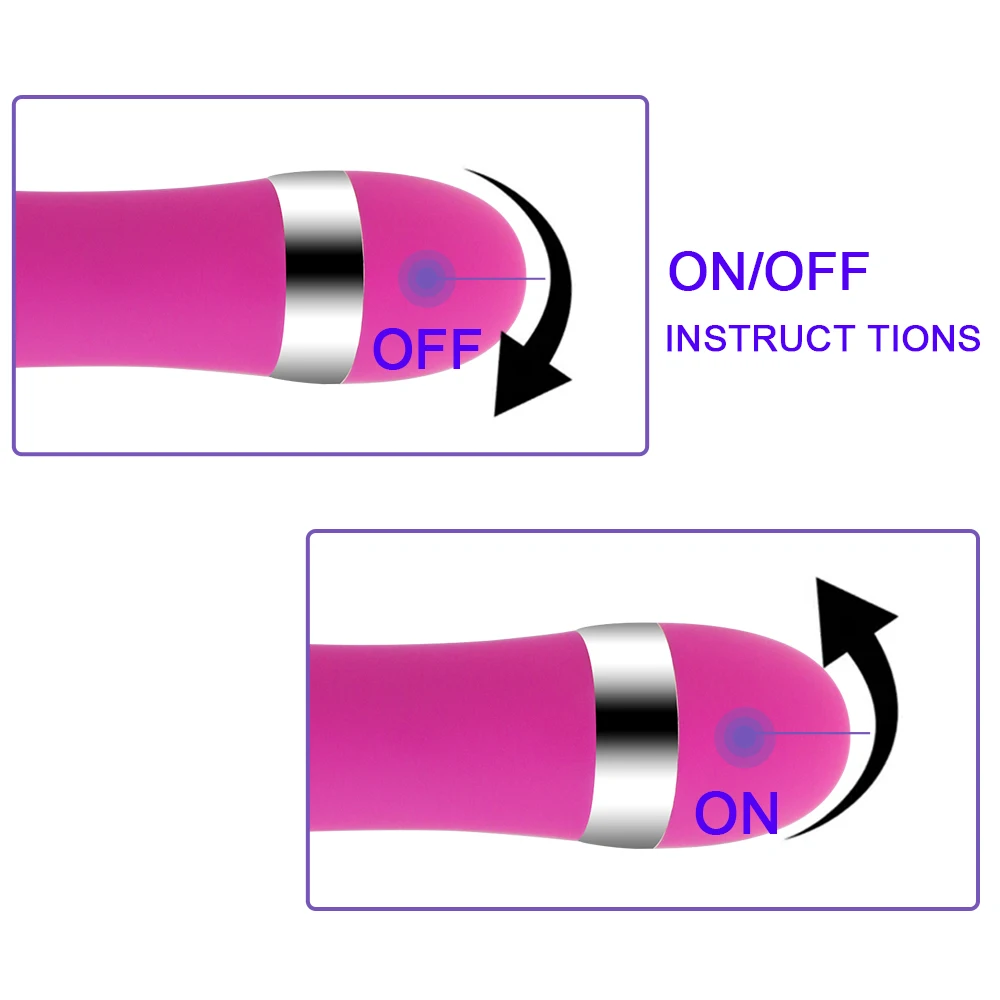 Фото Фаллоимитатор Man Nuo G-spot Vibrator интимные игрушки для женщин AV Stick женские маструбаторы, вибратор-пуля, массажер для тела, Стимулятор клитора №5