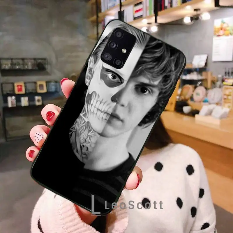 

Evan Peters Phone Case For Samsung A50 A51 A71 A31 A21S S8 S9 S10 S20 S21 Plus Fe Ultra 4G 5G