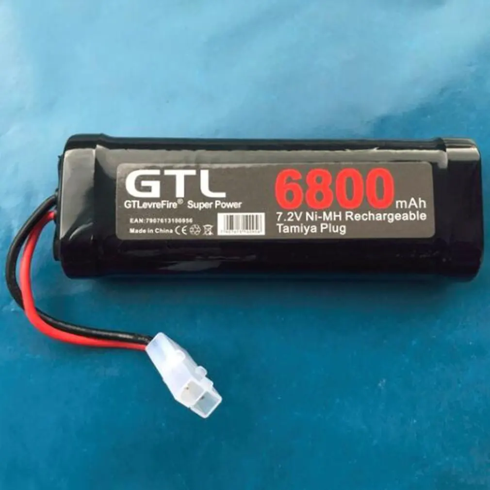 6800mAh 7 2 V NiMh RC игрушечный Аккумулятор Перезаряжаемый плоский гоночный автомобиль