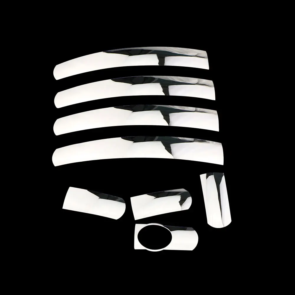 Хромированная крышка ручки двери Daefar из ABS для Ford Focus 2 3 4 автомобильное оформление