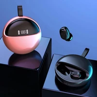 sports version tws 5 0 bluetooth headset 360 degree rotating in ear hifi surround sound sports headset