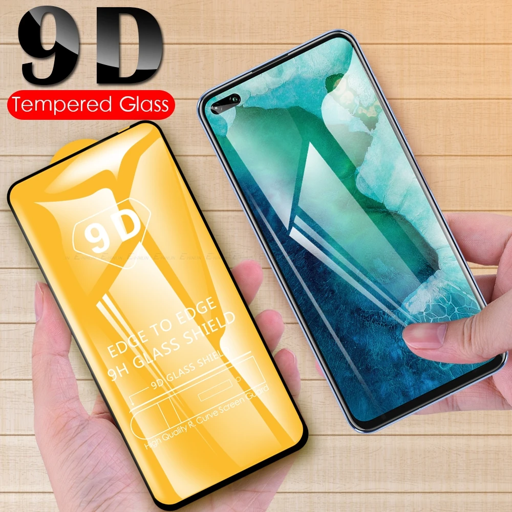 9D полное покрытие экрана протектор закаленное стекло для Huawei Honor 30i 10i 10 10X View 30 20 20E