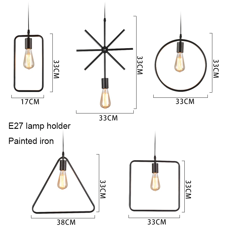 

LED Modern Pendant Light For Dining Room Ring Circle Hanglamp Art Pendant Lamp Industrial Lamp Lamparas De Techo Colgante Modern