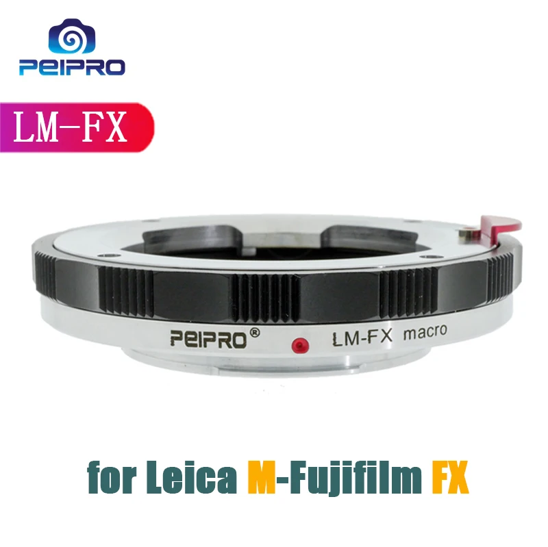 Кольцо-адаптер для объектива PEIPRO Leica M Lens To Fujifilm FX Mount Camera XT3 XT1 XPro1 XE1 XE2 LM-FX XT10 XA1 X T3 |