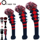 Новый дизайн, чехлы с помпоном для клюшек, набор головных уборов #1 #3 #5 для водителей, гибридный головной убор с клюшкой, 1 3 4 5 7 X Прямая поставка