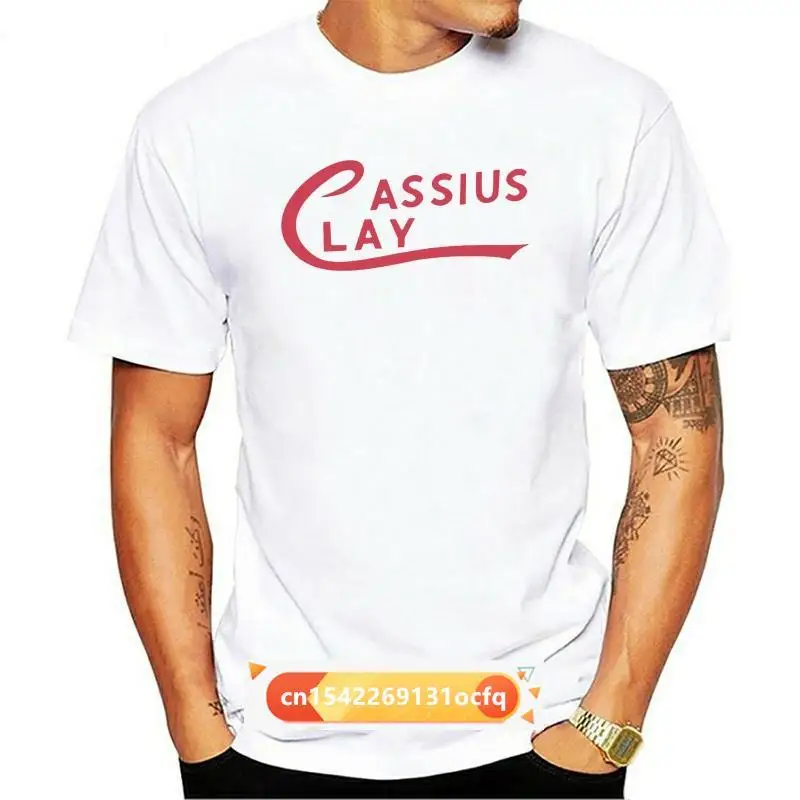 

Men's Fashion Ali Cassius Clay Logo Adult T Shirt