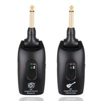 2 4ghz wireless guitar system transmitter a9 receiver built in rechargeable musical instrument accessories
